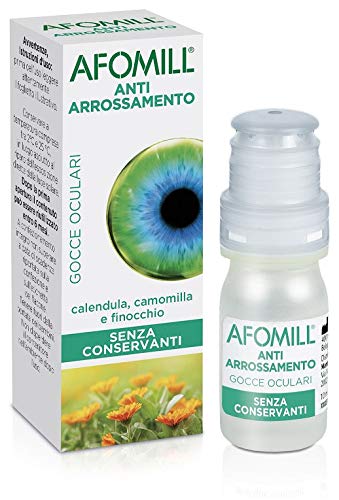 Afomill Gocce Oculari Antiarrossamento Calendula