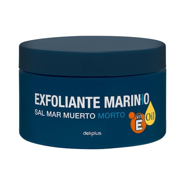Exfoliante corporal marino Deliplus Sal Mar Muerto | Tarro 400 g