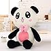WPYLY Bambola Panda Gigante Peluche Abbraccio Orso Bambola Ragazza Compleanno Regalo di San Valentino per Fidanzata 120 cm A