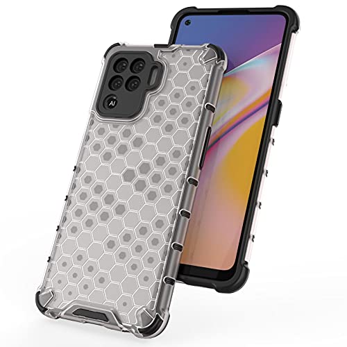 Image of Glasgow | for Oppo A94 Stylish Look Pattern Back Case Cover for Oppo A94 - Transparent