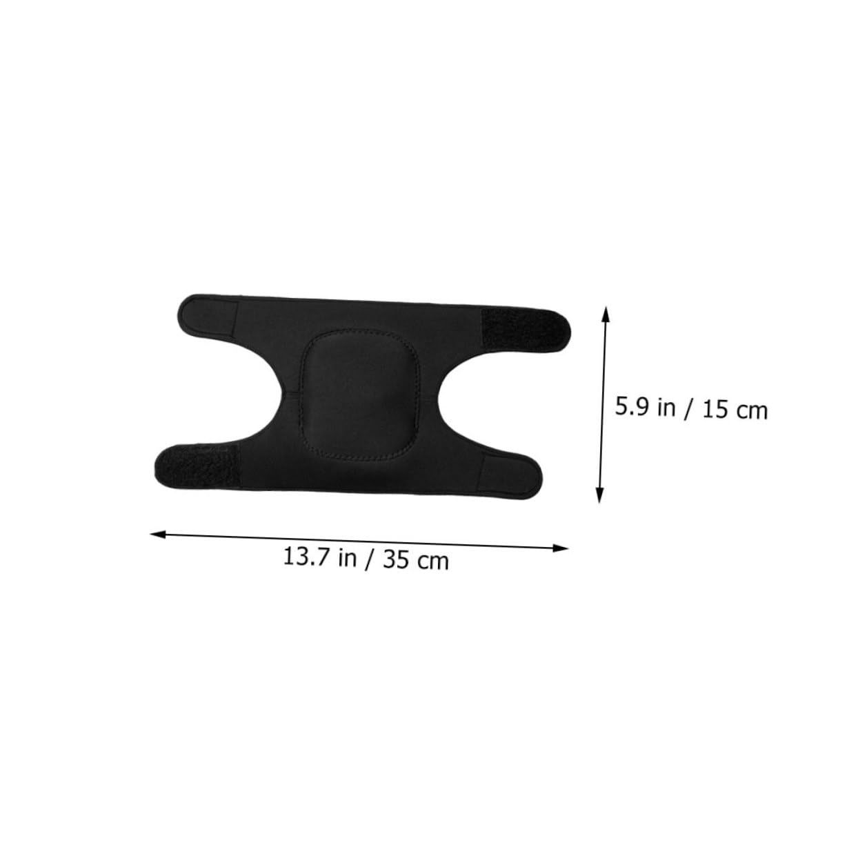 FRCOLOR Multi-function Outdoor Running Kneecaps 2 Pcs Set Collision Made of Sponge Comfortable for Exercise