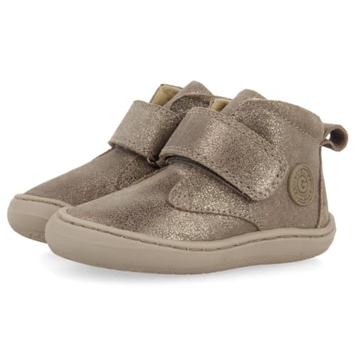Gioseppo Barefoot, Zapatos Primeros Pasos de Piel Bebé OURE Gris Talla 24