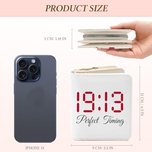 Image of Wazzio Sorority Gifts for Women,1913 Sisterhood Paraphernalia Sign Wallets | Wallet for Women, Greek Sorority Themed Gifts, Credit Card Holder with 1 ID Window 14 Card Slots for Ladies Girls Sister
