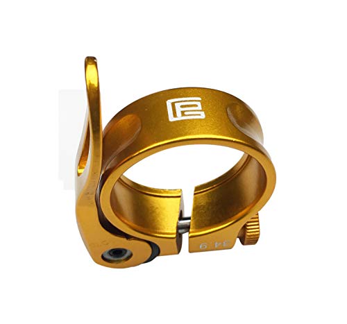 image for PLATT Bike Seat Post Clamp Aluminium Alloy Bicycle Quick Release Seatp