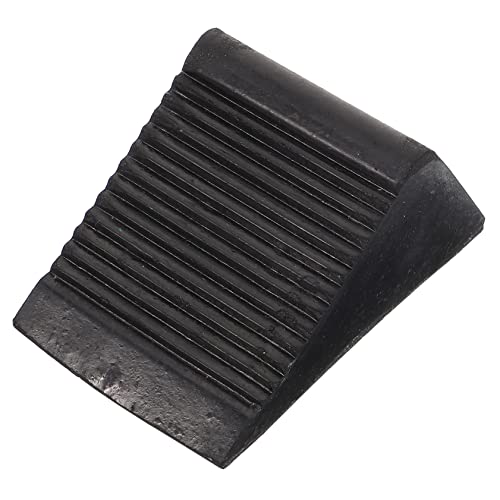MOTHNUR Cuña de Rueda de Goma Antideslizante para Vehículos Portátil Estabilizador Práctico Compatible para Camiones y Remolques