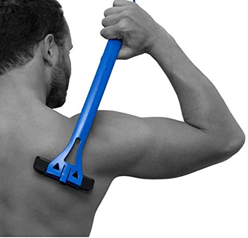 baKblade 1.0 Back Hair and Body Shaver Refill Replacement Cartridges Bundle. 4 Inch Extra-Wide Wet or Dry Disposable Razor Blades (Blades 6pck) image 4