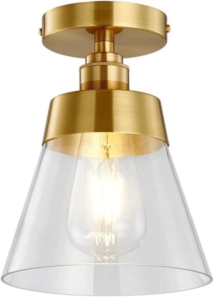 Lámpara de techo para techos bajos que ilumina pasillos oscuros
