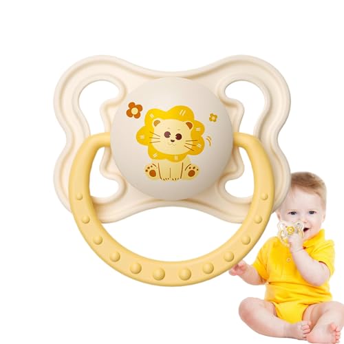 Pcingsia Chupetes nocturnos | Binkies de silicona para de la dentición para niños pequeños, pezón nocturno ligero para el hogar, tren, avión