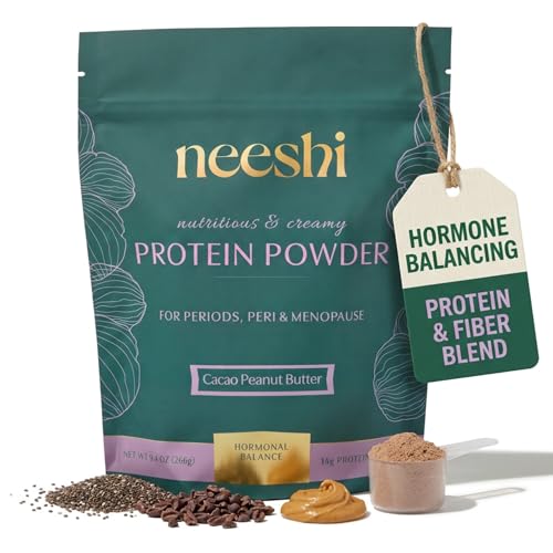 Image of Hormone Balance Protein Powder, Cacao Peanut Butter, 7 Servings | A protein powder blending pea and brown rice protein that may support hormone balance and ease PMS, your period and menopause