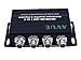AVUE 3G-SDI/HD-SDI/SDI 1x4 Distribution Repeater & Extender with Re-clocking Function, Each one extends up to 350ft. Broadcasting Grade