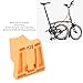 Bnineteenteam Front Carrier Block, Front Carrier Block Bag Bracket Enhanced Storage Capacity Adapter Accessory for Brompton Folding for Cyclists