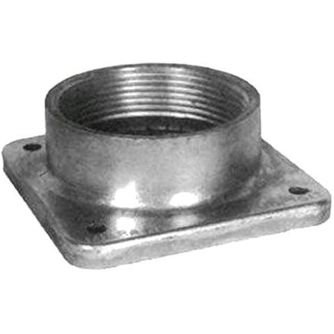 Milbank A7517 Aluminum Type RL Standard Small Opening Interchangeable Meter Socket Hub 2 Inch 3.3 Inch Length Cover