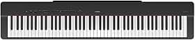 Piano Digital P 225B Preto 88 Teclas Sensitivas Com Fonte e Pedal Yamaha