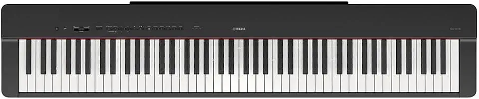 Piano Digital P 225B Preto 88 Teclas Sensitivas Com Fonte e Pedal Yamaha
