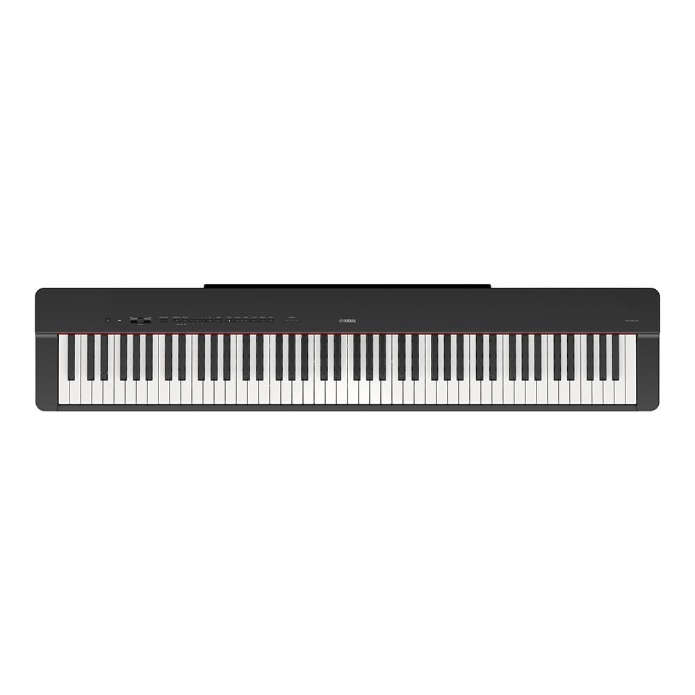 Piano Digital P 225B Preto 88 Teclas Sensitivas Com Fonte e Pedal Yamaha