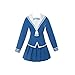 Produktbild COSEASY Cosease Damen Obstkorb Tooru Cosplay Kostüm Schule Uniform Matrock, Anzug - Blau - XX-Large