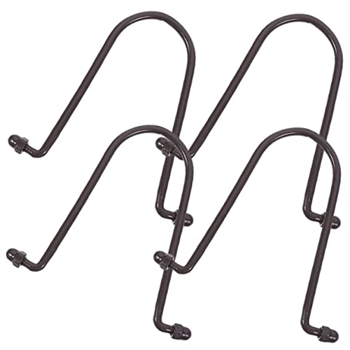 Alasum 4piezas Gancho De Cadena De Lluvia De Metal Adaptador De Bajante para Jardín Metálicas para Cadena De Lluvia Gancho para Copa De Desagüe