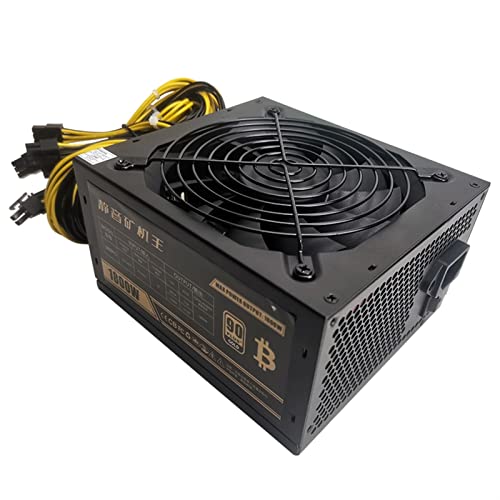 Alimentation PC 2000W avec connecteurs 12V 6 broches pour minage Bitcoin Ethereum