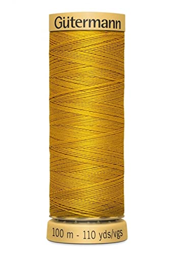 Gutermann Hilo de Algodón Natural para Costura 100 m 1661 - unidad miniatura 1