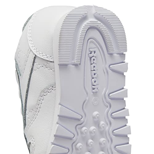 Reebok Unisex Baby Classic Leather Sneaker, White, 8 Infant Us #TOP3