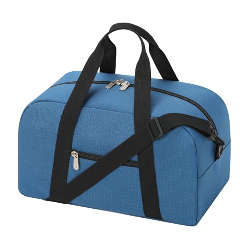 Image of Small Gym Bag 14 inch lightweight Carry On Mini Duffel Bag for Travel Sport - Black