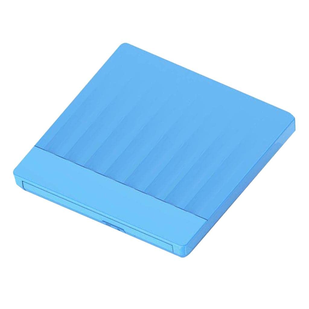 CALANDIS™ External DVD Burner USB 3.0 CD/DVD ROM Player Writer for Mac Windows Laptop Light Blue | Drives Storage & Blank Media-image-5