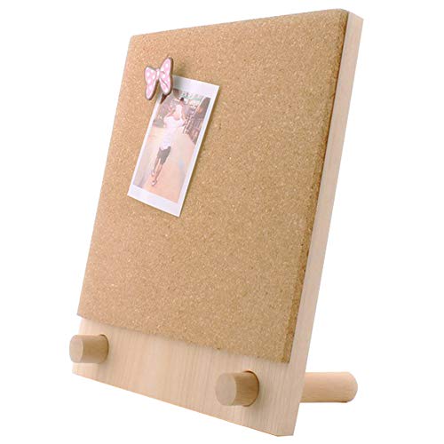 Trycooling Bulletin Board Cork Board on The Desktop-Small Mini Hanging Tack Message Memo Picture Board for Home Office School