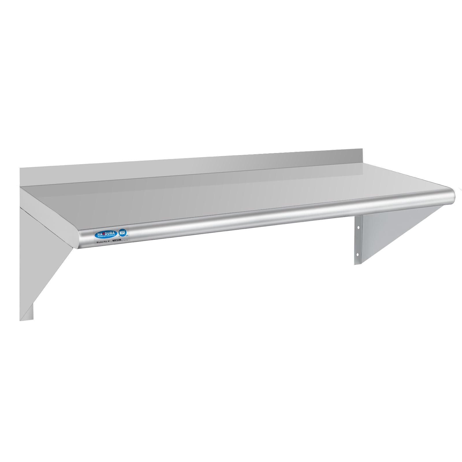 HARDURA Stainless Steel Shelf 12" x 36", 230lb