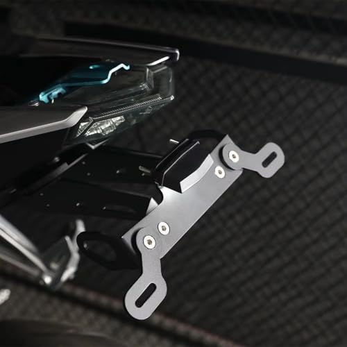 Support de plaque immatriculation avec fixation poupée mobile MT-09 - 5