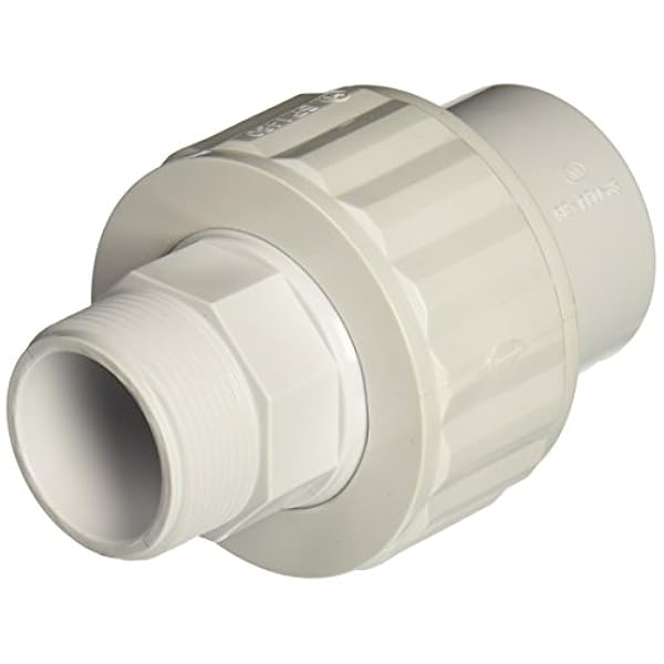 Hayward SP1484 1-1/2-tums MIP med 1-1/2-tums uttag vit ABS full-Flo självjustering dubbel kant målare/kvinnlig union