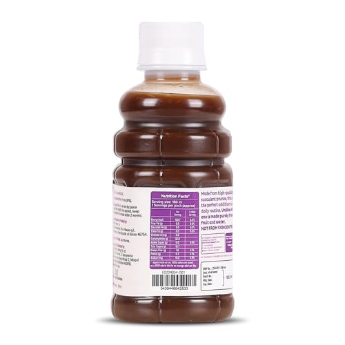Image of Urban Platter Pure California Prune Juice, 180ml (No Added Sugar | Natural Digestive Support | Source of Antioxidants & Potassium | Preservative-Free)