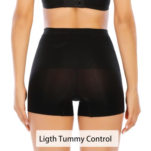 Image of Womens Seamless Shaping Boyshorts Panties Tummy Control Underwear Slimming Shapewear Slip Shorts