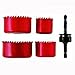 5pc Hole Saw Set 1-1/4"-2-1/8"