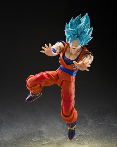 Image of TAMASHII NATIONS - Dragon Ball Super - Super Saiyan God Super Saiyan Son Goku (Blue Power Transcending Limits) S.H.Figuarts Action Figure