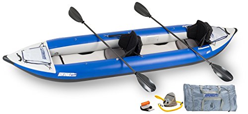 Sea Eagle Inflatable 420X Explorer Kayak Pro Carbon Package