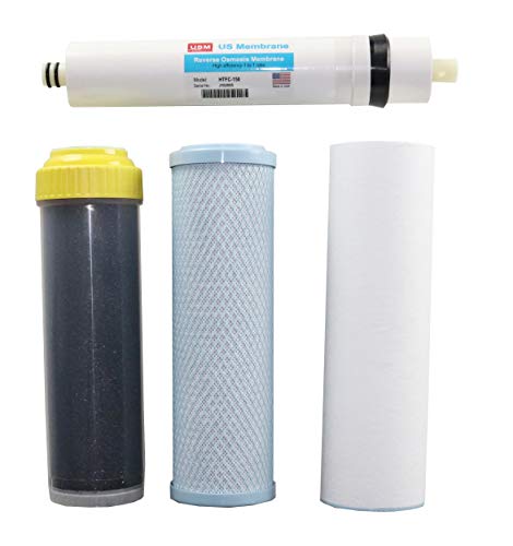 Koolermax AR-104H Ro + Di High Efficiency 1 To 1 Ratio 100 Gpd Reverse Osmosis + Di Water Purification System Made By Koolermax Usa For Aquarium, Reef thumb #2