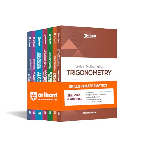 Image of Arihant Skills in Mathematics Combo for JEE Main & Advanced 2026-2027 | Algebra, Calculus, Coordinate Geometry, Trigonometry, Vectors & 3D | Theory, Practice & PYQs | IIT JEE Guide