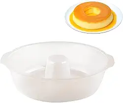 Forma Redonda De Microondas Para Pudim e Bolo 23cm