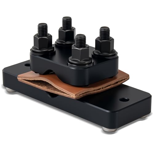 Professional Grade Heavy Duty Barrel Vise Tool Universal Barrel Clamp Surface Protection Design (Black)