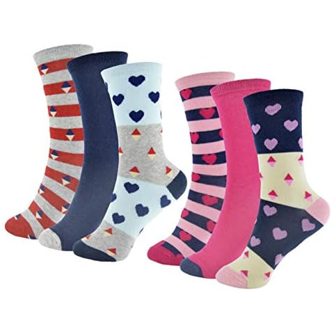 6 Pairs of Women's Cotton Rich Socks Cover