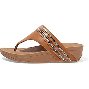 FITFLOP Olijf Toe Post – Snake Bangle dames Teenslipper