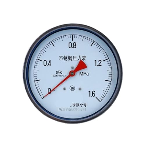 Manomètre Y-150BF/Z haute température pour contrôler la pression de 0 à 10mpa
