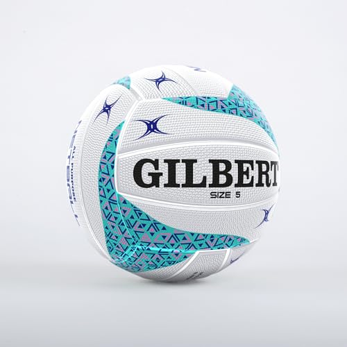 Gilbert APT Training Netball Blue Size 5