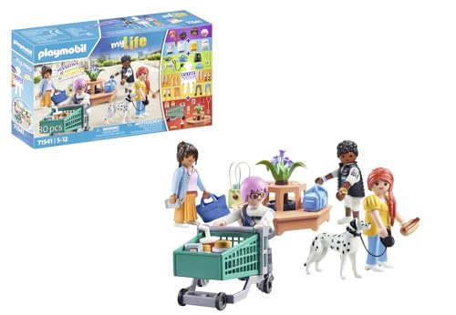 PLAYMOBIL MyLife 71541 MyFigures Shopping, große Einkaufstour durch...