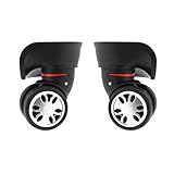 * Verschleißfest, geräuscharm, tragfähig, doppelt gelagerte, flexible, einfach zu bedienen als Gepäck-Rad ohne Aufwand.