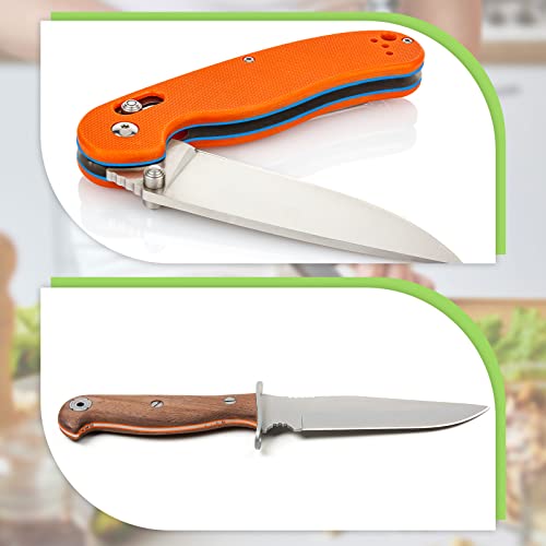 image for Tinlade 20 Pcs G10 Spacer Sheet 6.3 x 2 x 0.04 Inches G10 Knife Handle