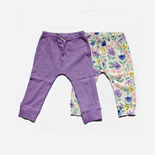 Kit Calça Algodão Lilás e Floral Carter's