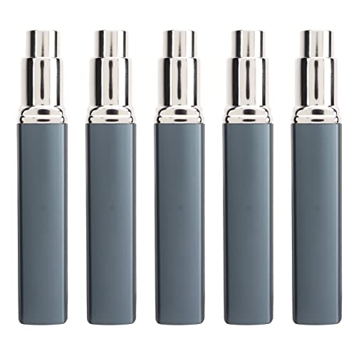 Botellas de Espray de Viaje, Atomizador de Perfume Recargable Desmontable Recargable de 5 Piezas para Acampar (Azul)