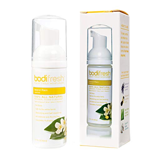 Bodifresh Toilet Paper Foam, Plant Based Formula w. Aloe & Vitamin E, Hypoallergenic, Flushable Wipe Alternative, 120+ wipes per bottle - Jasmine
