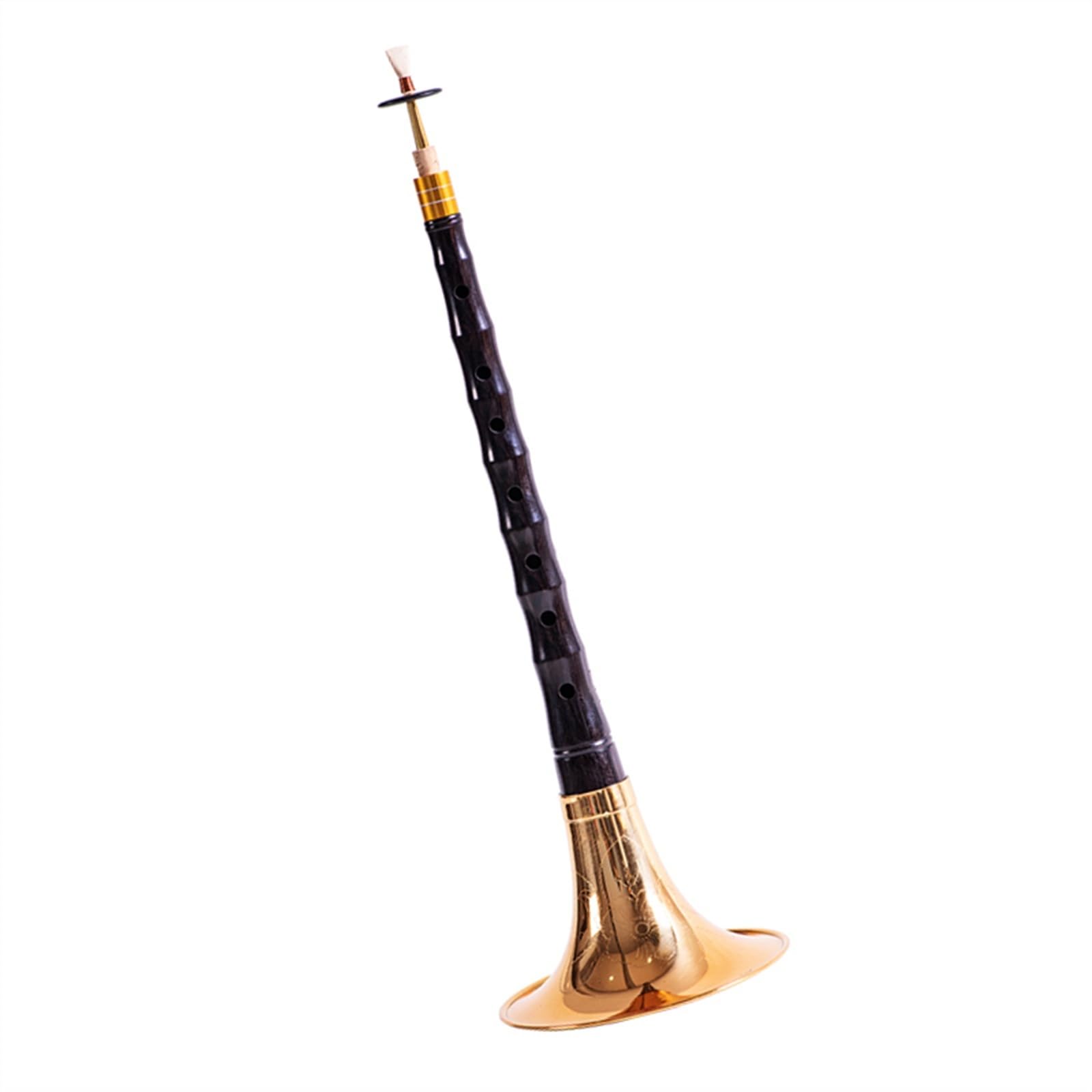 Hochwertiges Ebenholz-Suona-Horn Für Erwachsene, Anfänger, Traditionelles Chinesisches Suona-Horn Mit Zubehör Suona Anfänger (Color : A)